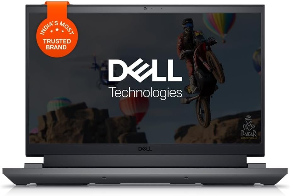 Dell G15 5520 Gaming Laptop, Intel Core i7-12700H Processor/ 16GB/ 512Gb/ NVIDIA RTX 3050Ti 4GB GDDR6/ 15.6 (39.62cm) FHD 120Hz 250 nits/Win 11 + MSO21/ Backlit KB Orange/Shadow Grey/ 2.81Kg