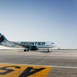 Frontier Airlines was among the first companies to test Digital Winglets for its fleet of aircraft. In testing, the commercial implementation of NASA’s TASAR technology provided fuel savings of 2%, which adds up at airline scale. Credit: Frontier Airlines