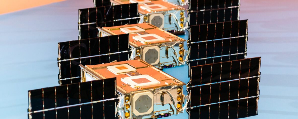The six satellites that make up NASA’s SunRISE mission
